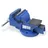 CCLIFE Schraubstock Gusseisen 100 mm blau