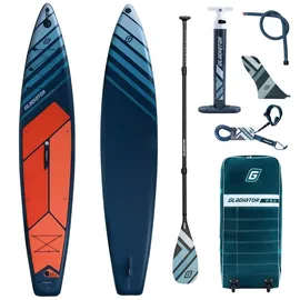 Gladiator PRO 12'6" 30" SUP Board Set 2026 12,6 Fuß Rot