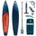Gladiator PRO 12'6" 30" SUP Board Set 2026 12,6 Fuß Rot