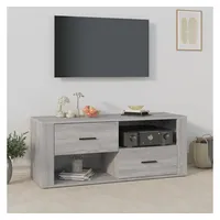 Furnicato TV-Schrank Grau Sonoma 100x35x40 cm Holzwerkstoff