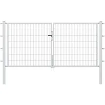 GAH Alberts Alberts® Flexo Doppeltor Typ 6/5/6 -anthrazit metallic-1400 mm-4000 mm