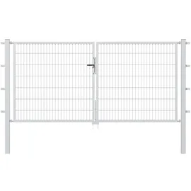 GAH Alberts Alberts® Flexo Doppeltor Typ 6/5/6 -anthrazit metallic-1400 mm-4000 mm