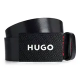 Hugo Gürtel Leder black 95 cm