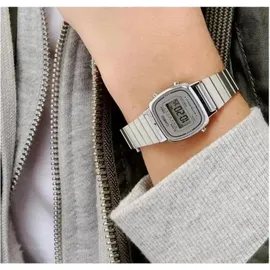 Casio LA-670WA-7SDF Damenuhr Digital - Silber