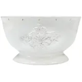 neuetischkultur Salatschüssel Keramik weiß Bessie