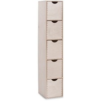 Zeller Present Schubladenbox, Breite 21 cm beige
