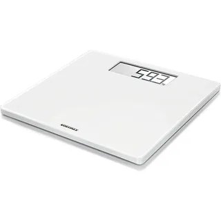 Soehnle Style Sense Safe 100 Personen Digitalwaage mit extragroßer LCD-Anzeige, Waage mit rutschhemmenden Standfüßen, flache Personenwaage,