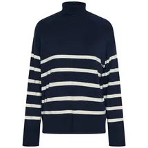 Pieces Rollkragenpullover PCSIA LS ROLLNECK KNIT NOOS BC blau XS (34)