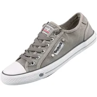 Dockers by Gerli Leinen Slipper/Kletthalbschuh für Damen, grau, Gr. 43 EU