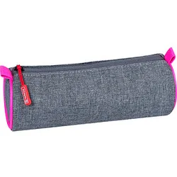 BRUNNEN Schlampermäppchen Stone neonpink/grau