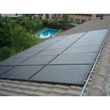 Solarabsorber Solarheizung Poolheizung OKU Pool 24m2 inklusive Temperaturregler