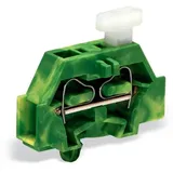 WAGO 261-317/331-000 Einzelklemme 6mm Zugfeder Belegung: PE Grün, Gelb