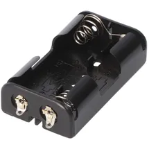 goobay Batteriehalter für 2x Mignon mit Lötanschluß