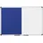 Bi-Office Kombitafel 120 x 90 cm Blau/Weiß