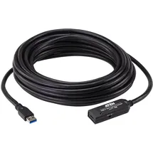 ATEN USB-A auf USB-C 10 m Schwarz