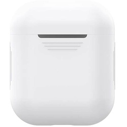 Deltaco AirPods Silikonhülle Weiß