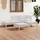 vidaXL Garten-Lounge-Set 5-tlg. Massivholz Kiefer weiß