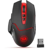 Redragon Wireless Gaming Mirage Mouse, 8 Tasten, 4800DPI, schwarz | RED-M690