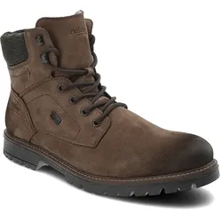 Braune Stiefeletten Rieker Gefütterte Herrenschuhe, 43