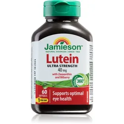 Jamieson Lutein Ultra strength 40 mg Weichkapseln zur Förderung der Augengesundheit 60 St.