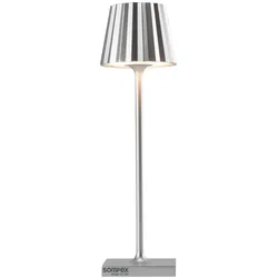 Troll Nano Akku Outdoorleuchte dimmbar Silber