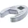 BGS Hahnenfußschlüssel 12,5 mm (1/2") SW 27 mm