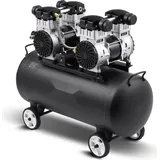 Luftkompressor 75L - 125PSI Flüsterkompressor - 3kW Druckluft - leiser Kompressor für professionelle Anwendungen