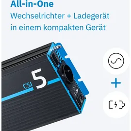 Ective CSI 5 (CSI52) Sinus-Wechselrichter 500W 12V