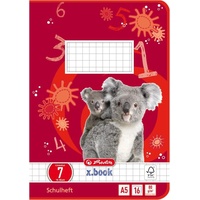 Herlitz Herlitz, Heft + Block, 3320702 Mehrfarben (A5, Kariert)