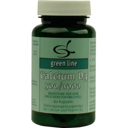 Calcium D3 500/1.000 Kapseln 60 St