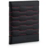Audi Collection Fahrzeugscheinhülle Unisex Geldbörse schwarz/rot