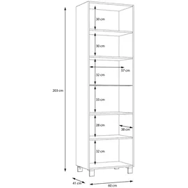 Hom ́in Vitrine POOLE