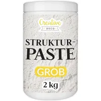 Creative Deco Strukturpaste 2 kg Weiß