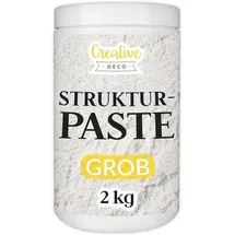 Creative Deco Strukturpaste 2 kg Weiß