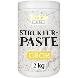 Creative Deco Strukturpaste 2 kg Weiß