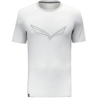 Salewa Pure Eagle Frame Dry T-Shirt Men, White, S
