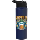Hopzilla IPA Beer Monster Lustiges Bier Trinken Stainless Steel Insulated Water Bottle