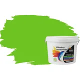 RyFo Colors Silikonharz Fassadenfarbe Lotuseffekt Trend Grüntöne Limettengrün 3l - bunte Fassadenfarbe, weitere Grün Farbtöne und Größen erhältlich, Deckkraft Klasse 1