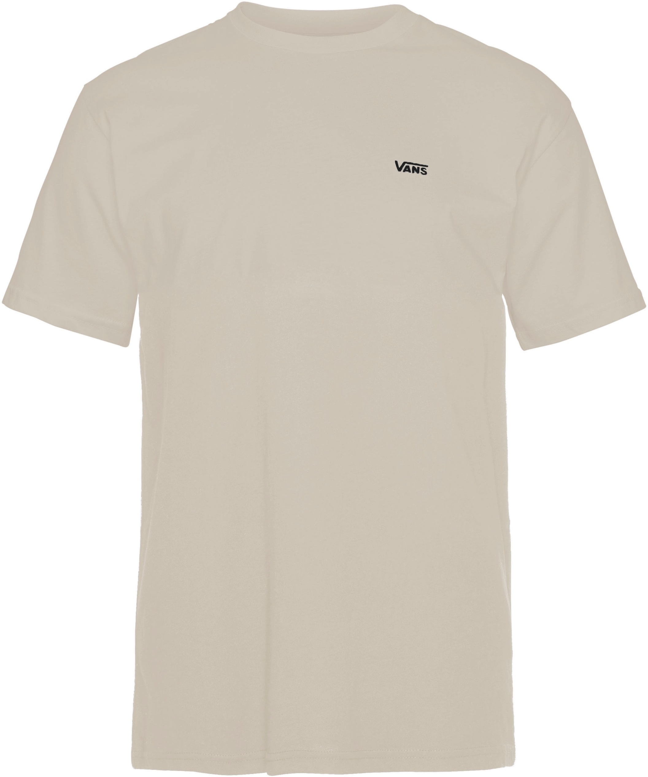 T-Shirt »LEFT CHEST LOGO TEE«, Gr. XXL, oatmeal/blac, , 64880231-XXL