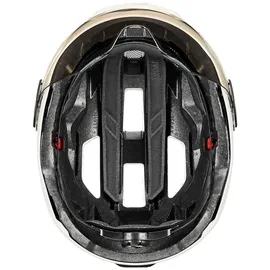 Uvex stride visor 53-56 cm white matt