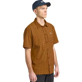 Jack Wolfskin Norbo Kurzarmhemd Braun M