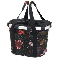 KLICKfix Bikebasket folklore schwarz