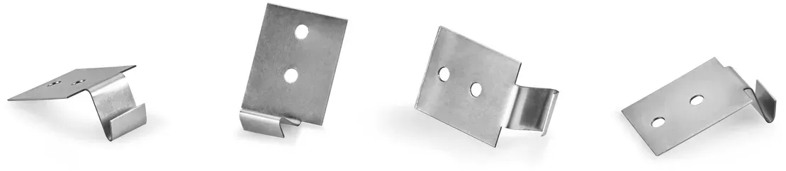 Naber 7063409 Andy BefestigungsclipsSet 2x4 Clips