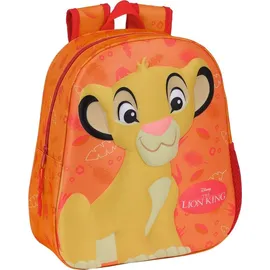Safta Plecak SAFTA Disney Król Lew 3D, 33cm - Oficjalny Produkt Szkolny - Orange