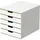 Durable Schubladenbox VARICOLOR 28 x 29,2 cm 5-tlg. mehrfarbig