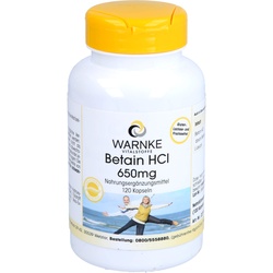 Betain Hcl 650mg 120 ST