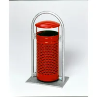 Proregal Abfalleimer 60 l Rot