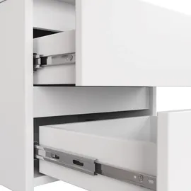 akord furniture factory AKORD A7 links in der Farbe Weiß mit B90 x H77 x T50 cm