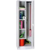 Gürkan Putzmittelschrank 60 x 50 x 180 cm Grau