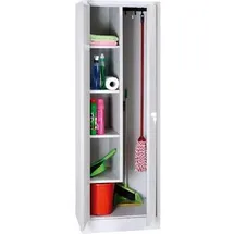 Gürkan Putzmittelschrank 60 x 50 x 180 cm Grau